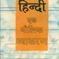 Hindi : Ek Maulik Vyakaran (हिन्दी : एक मौलिक व्याकरण)